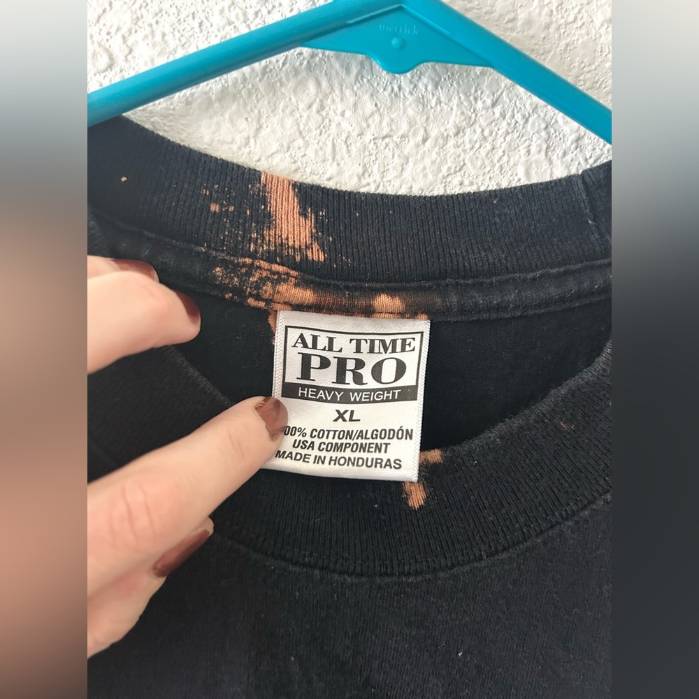 Bleach Dyed California Graphic Tee XL Heavyweight All Time Pro - Picture 3 of 8